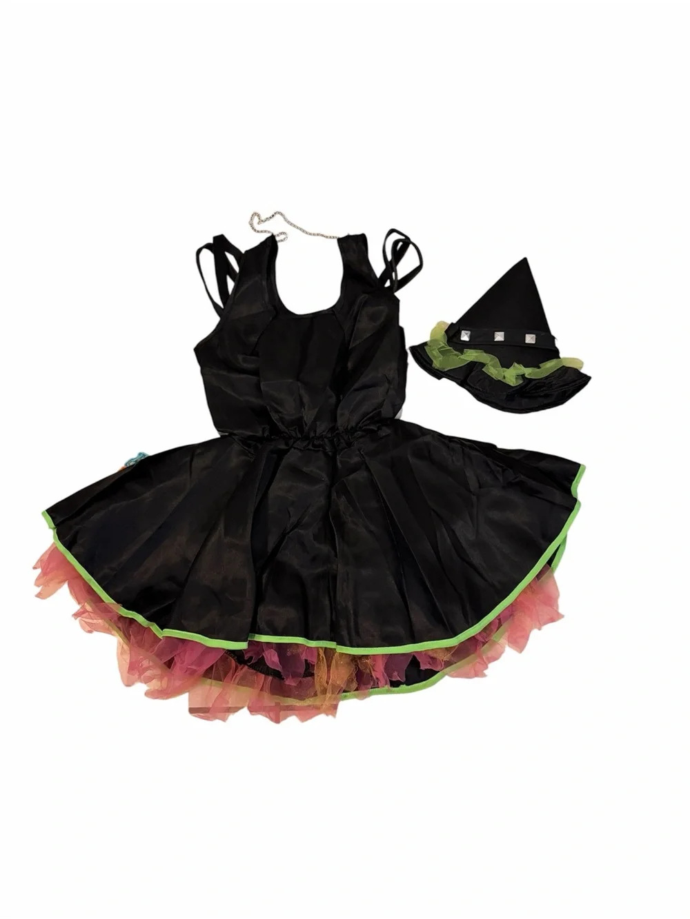 Rubie's Rockin' Out Witch Costume - Black, Pink & Lime. Costume Halloween.